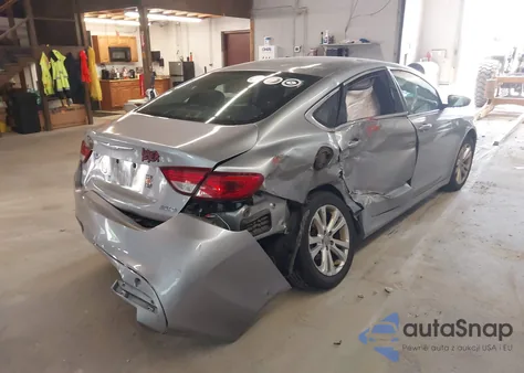 2015 Chrysler 200 Limited z USA, uszkodzony, nr VIN 1C3CCCAB3FN707549